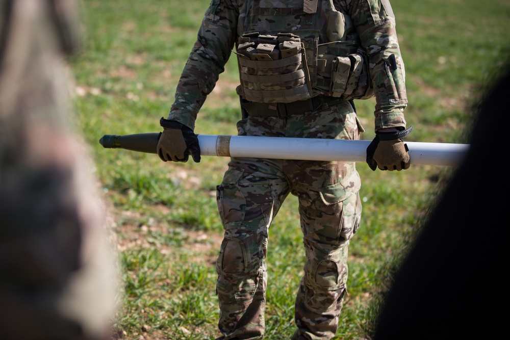 Coalition Forces Conduct Demolition Range, Explosive Ordnance Disposal Training