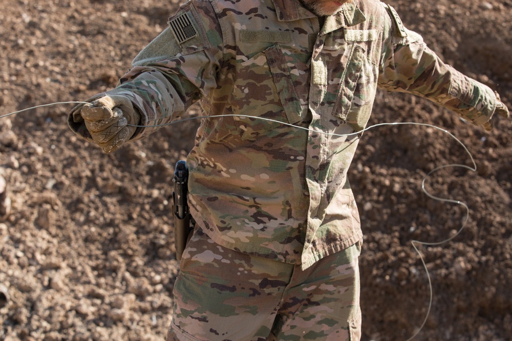 Coalition Forces Conduct Demolition Range, Explosive Ordnance Disposal Training