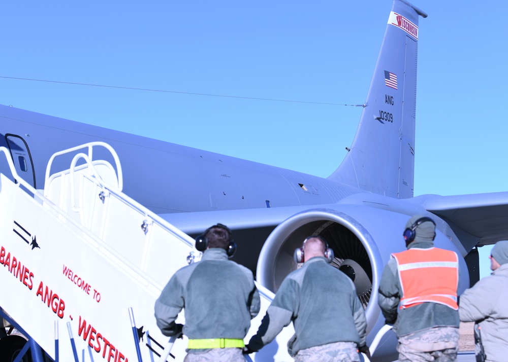 104th Fighter Wing Airmen return from Florida