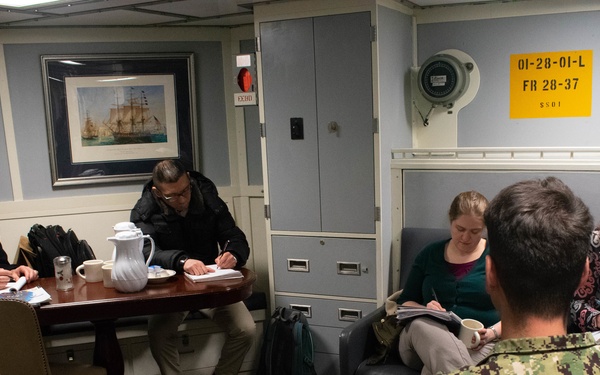 GAO Employees Tour USS Pioneer