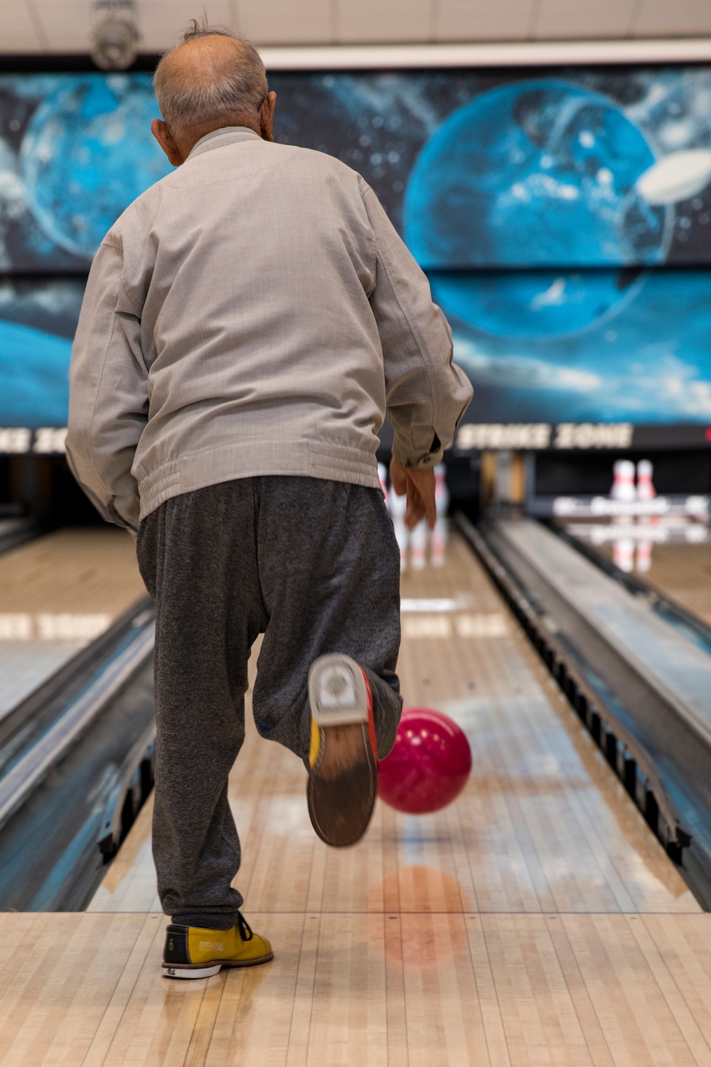 Iwakuni locals bowl with MCAS Iwakuni service members