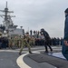 USS Milius Naval Security Force Sentry Drill