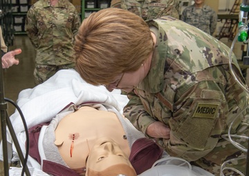 Maimed medical mannequin miraculously mended