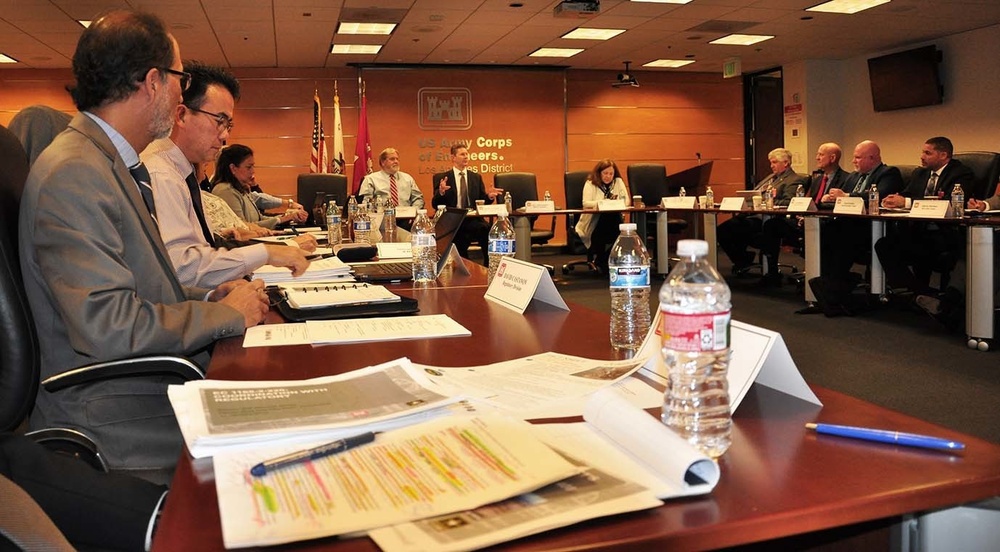Corps, counties meet to collaborate on flood-risk management, share best practices