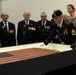 American D-Day flag exhibition ceremony