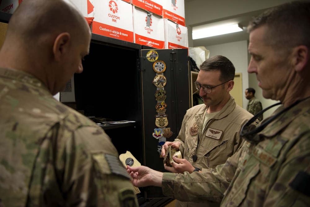 Army therapy dog visits maintenance Airmen