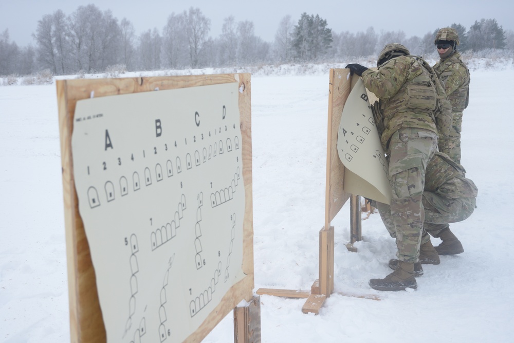 German/American machine gun qualification