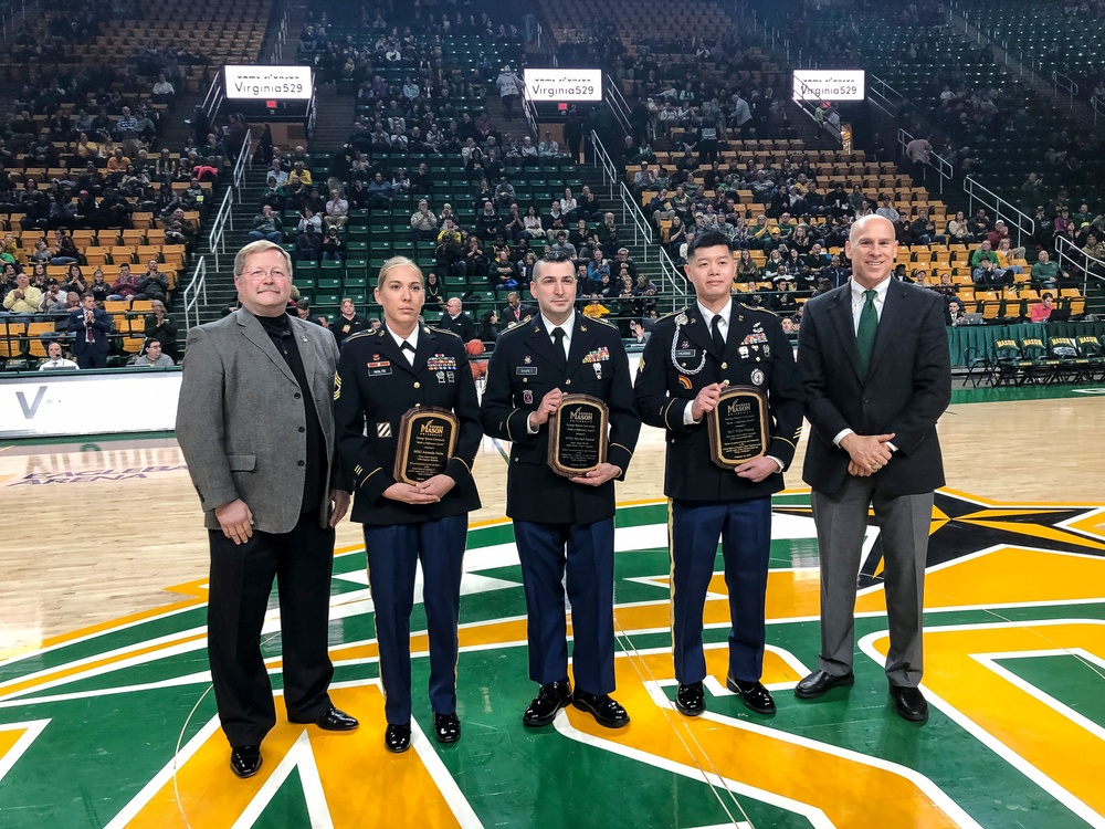 George Mason University honors Soldiers who made a difference