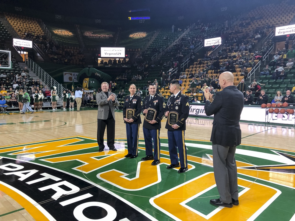 George Mason University honors Soldiers who made a difference