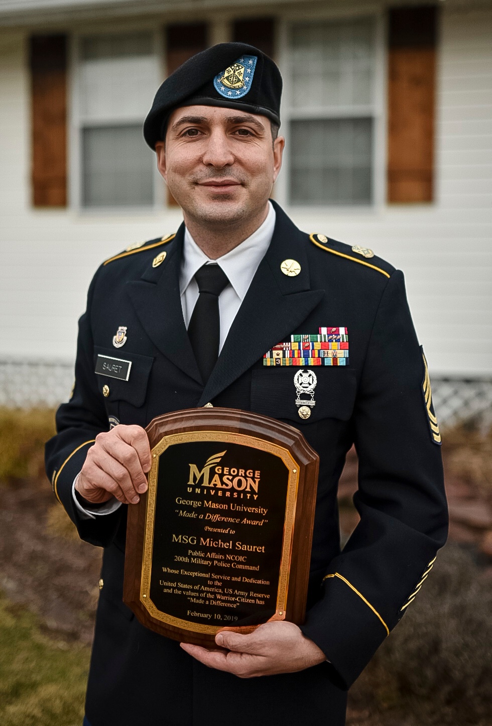 George Mason University honors Soldiers who made a difference