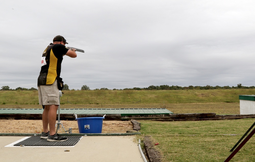 USAMU Soldiers shoot trap at fall selection match