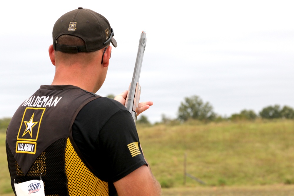 USAMU Trap Shooting Soldiers compete for titles