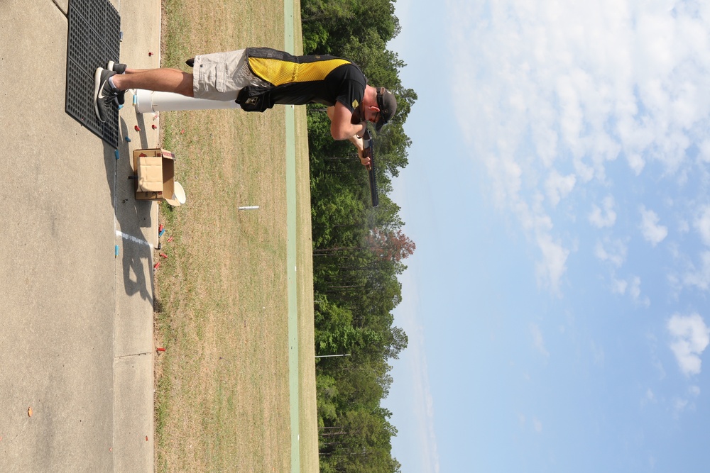 SSG Derek Haldeman competes at Fort Benning Open