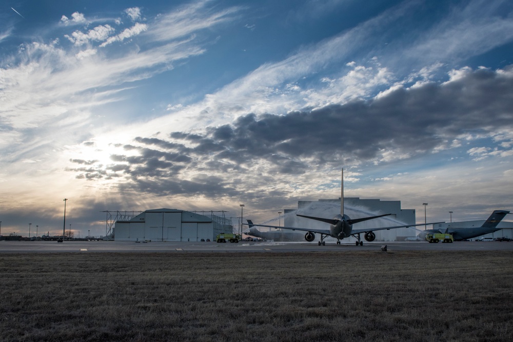 97 AMW receives KC-46a Pegasus