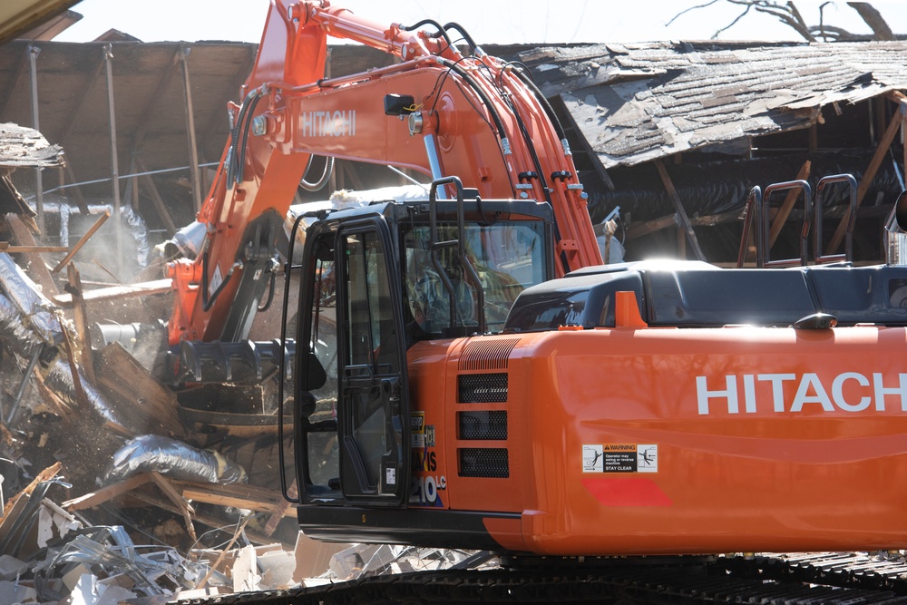 Tyndall Air Force Base chapel demolition