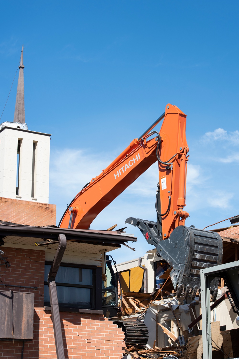 Tyndall Air Force Base chapel demolition