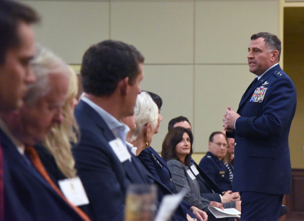 Keesler leadership induct 2019 honorary commanders in first joint ceremony