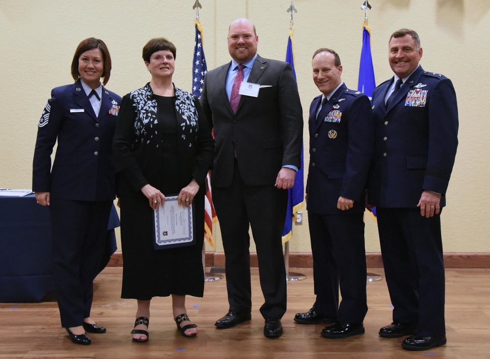 Keesler leadership induct 2019 honorary commanders in first joint ceremony