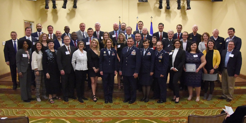 Keesler leadership induct 2019 honorary commanders in first joint ceremony