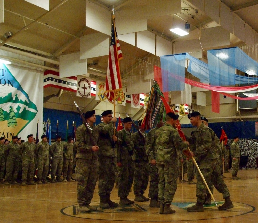 Steel Battalion’s Change of Command Ceremony