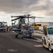 Marine Aircraft Group 24 loads aircraft onto ship