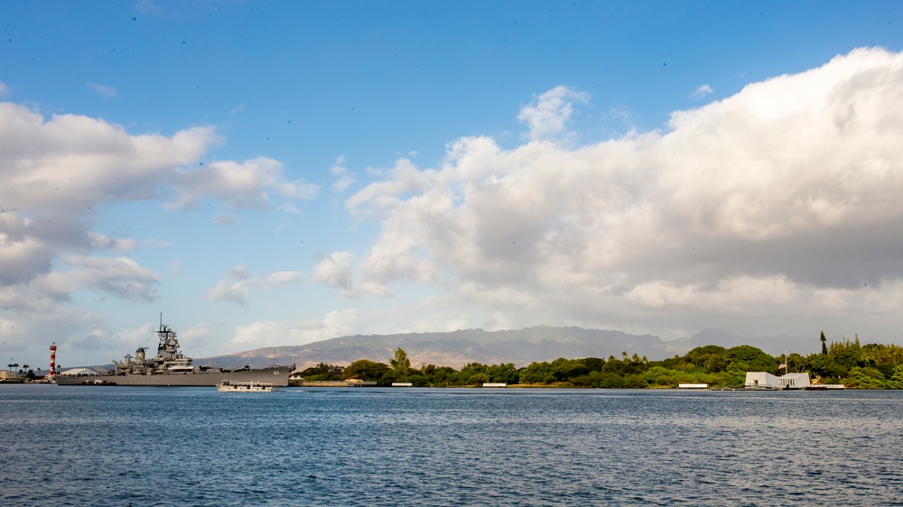 USS Missouri and USS Arizona