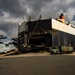 Marine Aircraft Group 24 loads aircraft onto ship