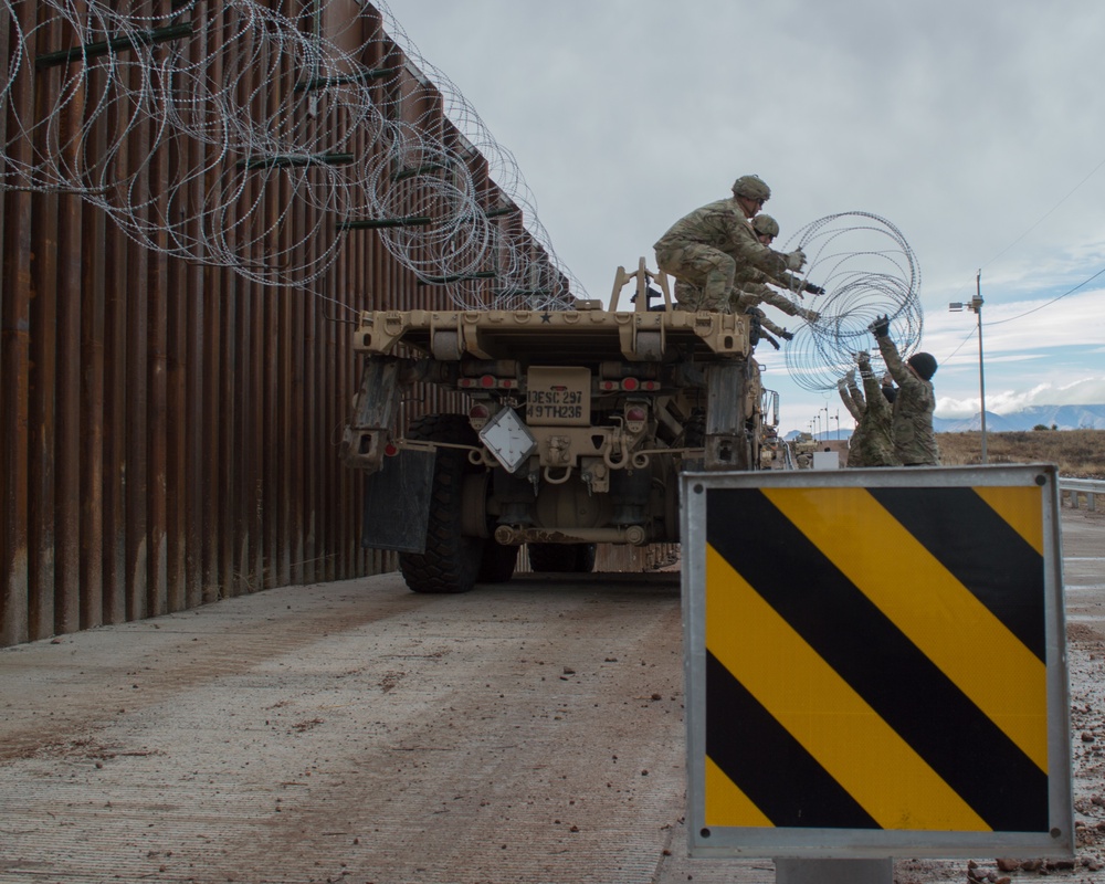 Wire emplacement continues at Naco