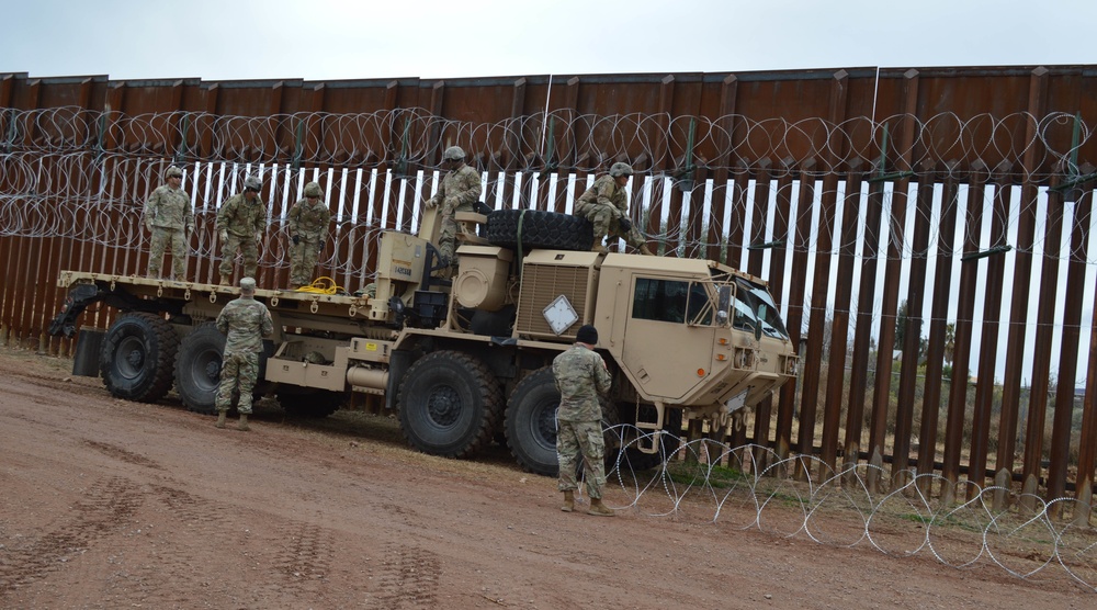 Wire emplacement continues at Naco