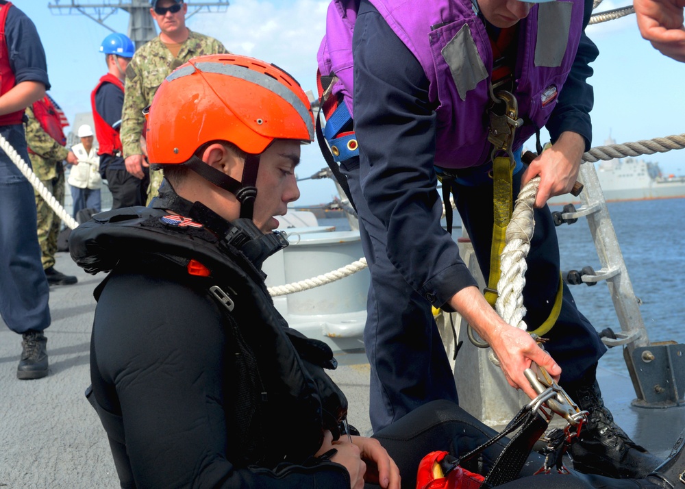 Search and Rescue Swimmer Deployment/Recovery