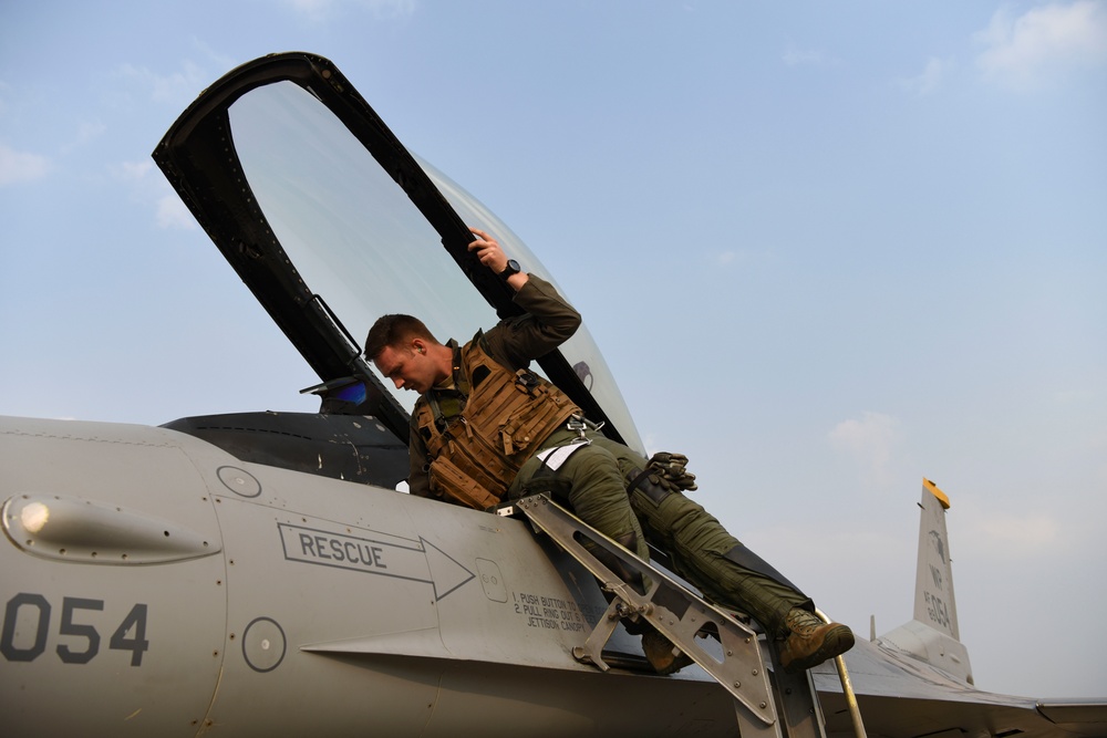 Cobra Gold 19: Pilot flies with Royal Thai Air Force partners