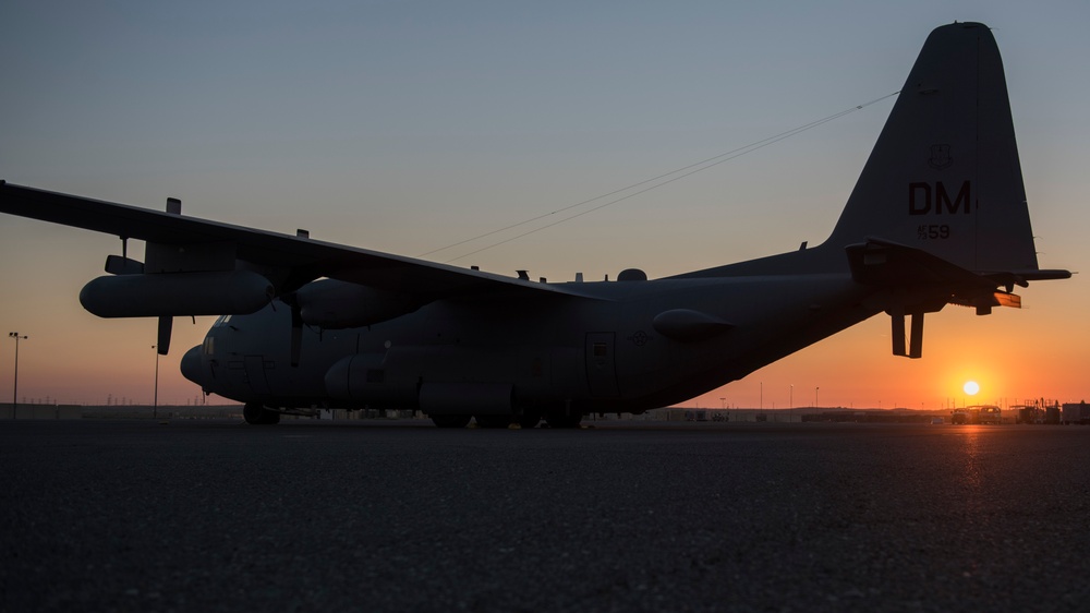 EC-130 Aircrew's first deployment