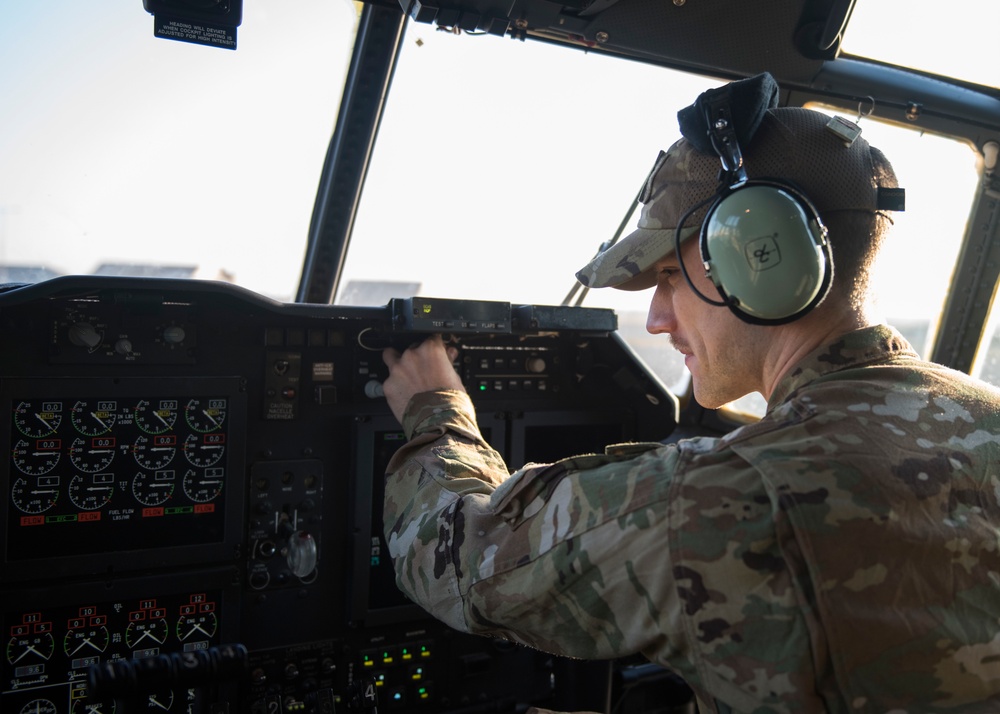 EC-130 Aircrew's first deployment