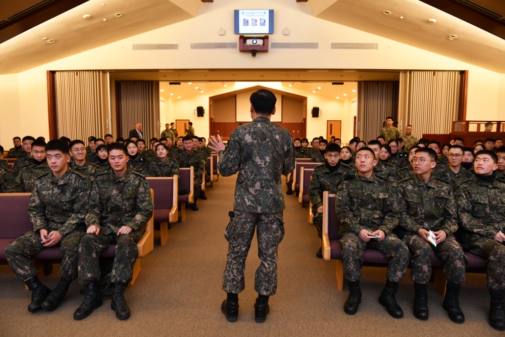 Korean cadets learn combined operations with 2ID/RUCD