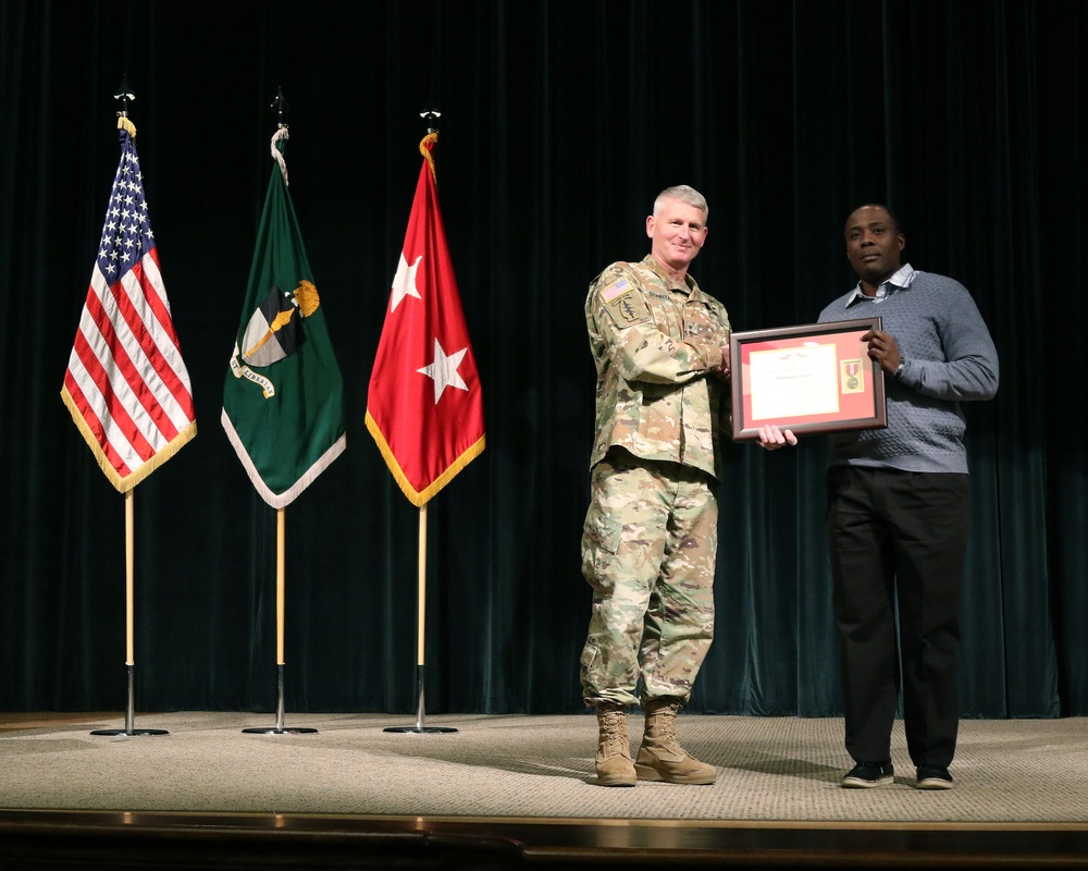 Civilian And Instructors Of The Year Recognized In Ceremony