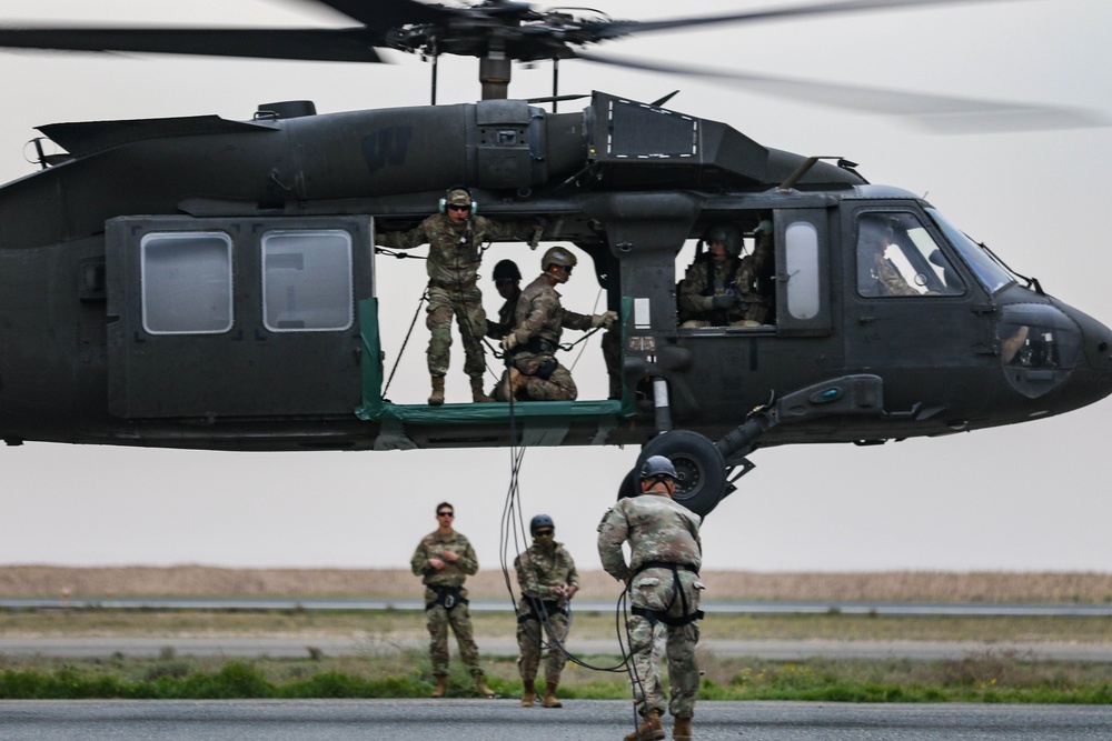 DVIDS - Images - UH-60 Black Hawk Rappel Training [Image 3 of 8]