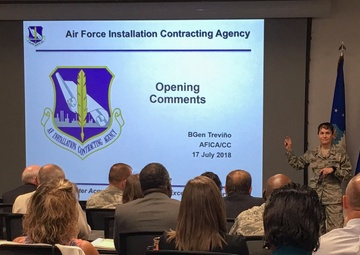 International business association honors AFICA commander