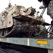 2nd Armored Brigade Combat Team, 1st Infantry Division working at the railhead.