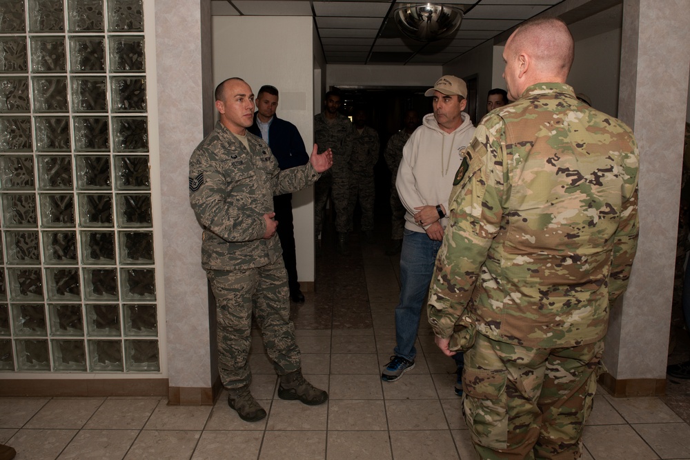 USTRANSCOM Senior Enlisted Leader Visits Travis