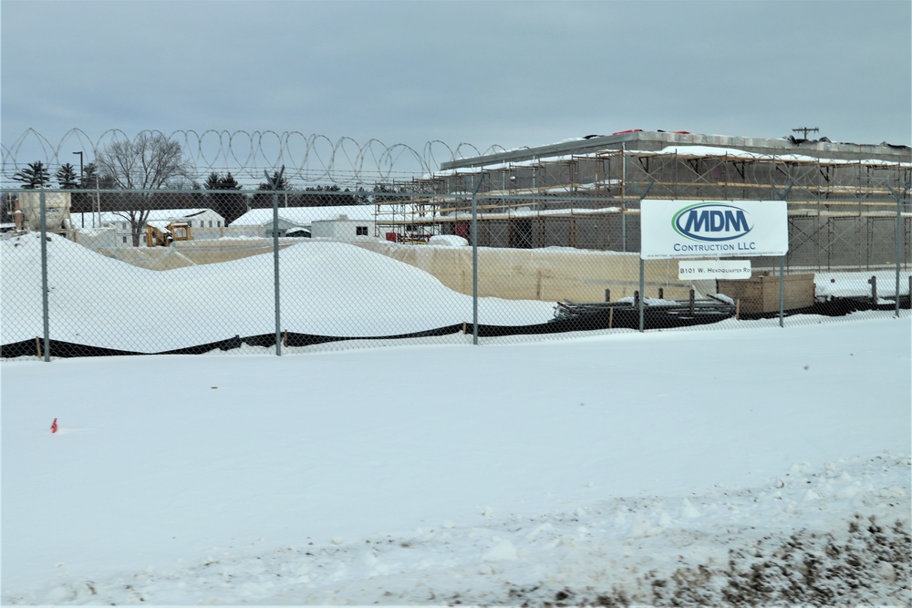Fort McCoy Construction -- Feb. 1, 2019