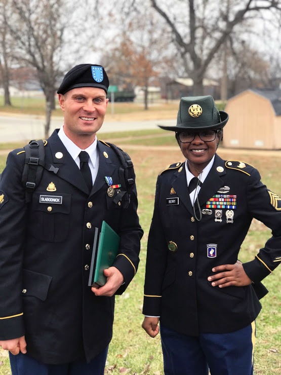 High school teacher begins National Guard career at 35