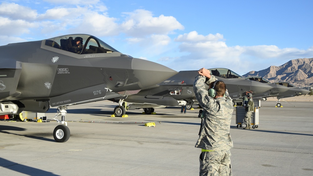 F35A Lightning II recoveries, Red Flag 19-1