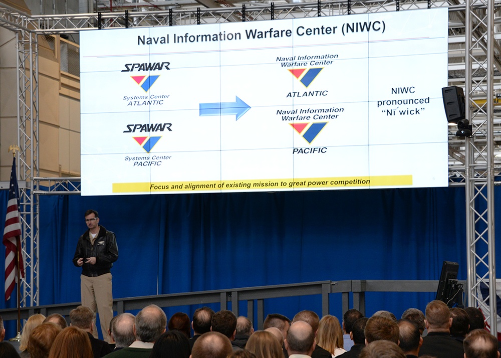 SPAWAR Systems Center Names Change to Naval Information Warfare Centers