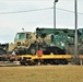 Engineer unit loads railcars for deployment at Fort McCoy