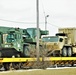 Engineer unit loads railcars for deployment at Fort McCoy