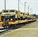 Engineer unit loads railcars for deployment at Fort McCoy