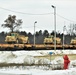 Engineer unit loads railcars for deployment at Fort McCoy