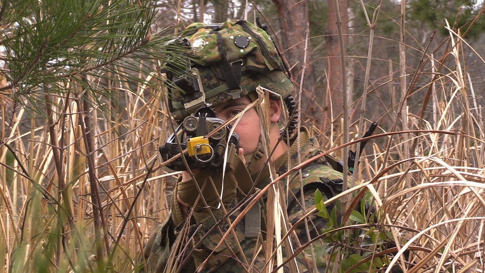 BLT 1/4 Marines conduct ambush operations