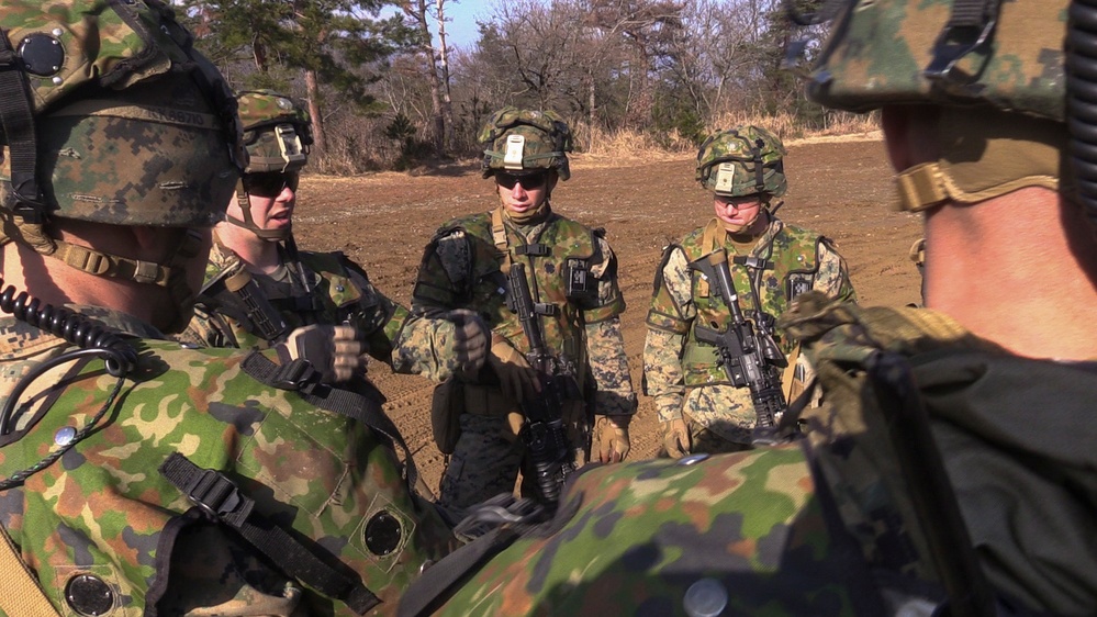 BLT 1/4 Marines conduct ambush operations