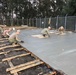 Seabees Pour Concrete For Pre-Engineered Building